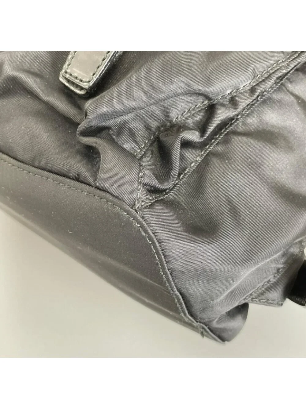 Prada Nylon Mini Backpack Black
